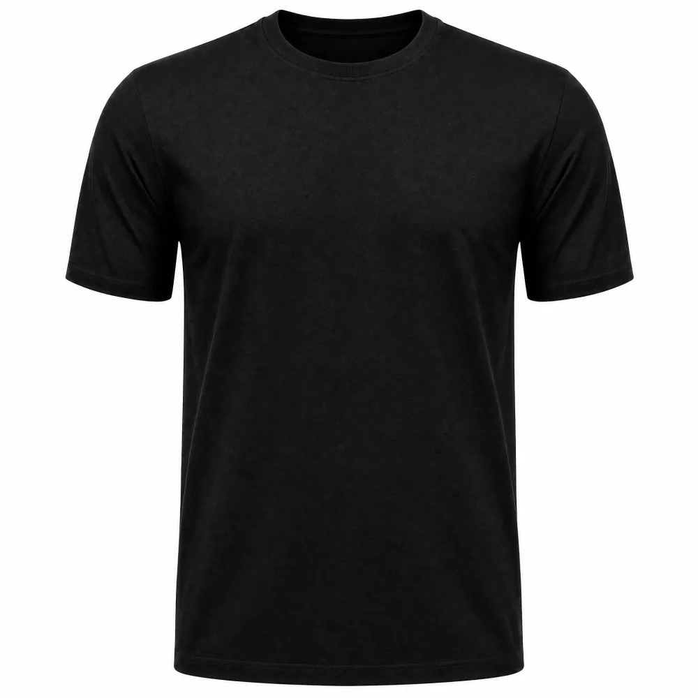 Camiseta Básica de Algodão Pima Preta
