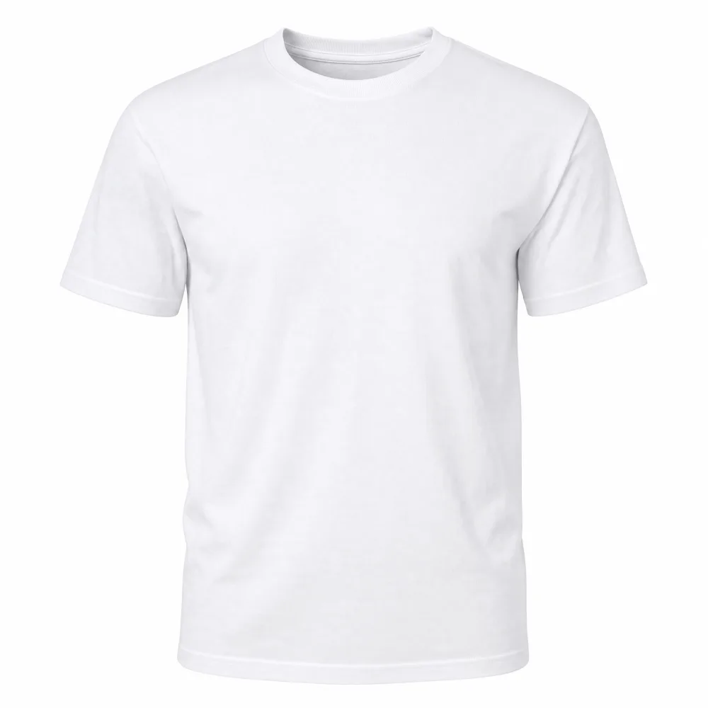 Camiseta Básica de Algodão Pima Branca