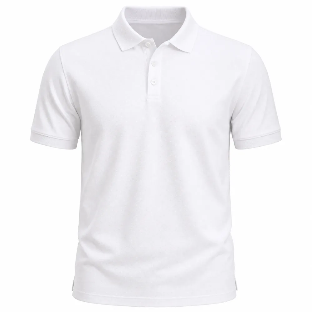 Camisa Polo Piquet Branca