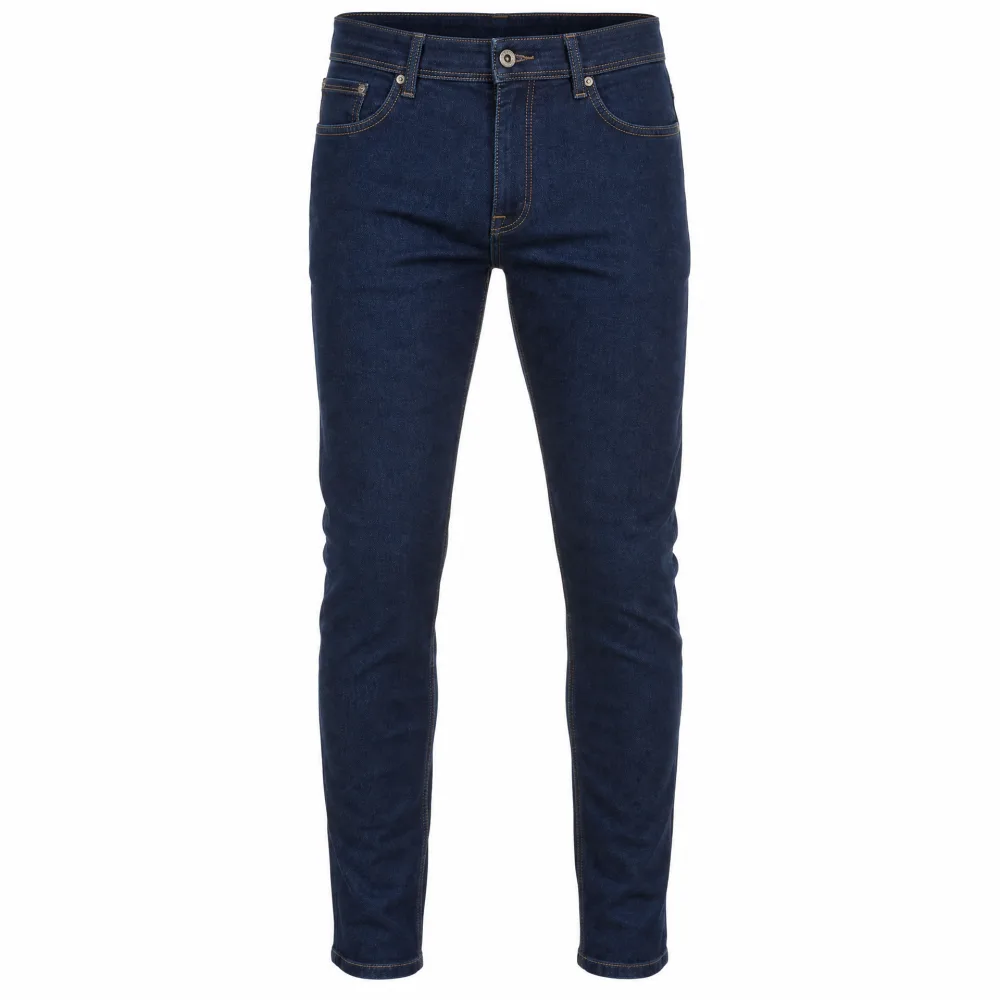 Calça Jeans Slim Azul Escuro