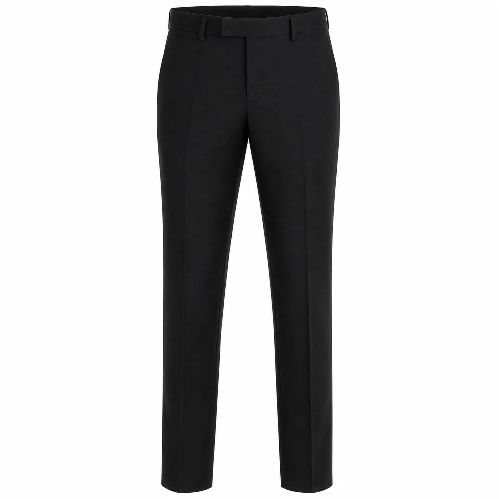 Calça de Alfaiataria Preta Slim