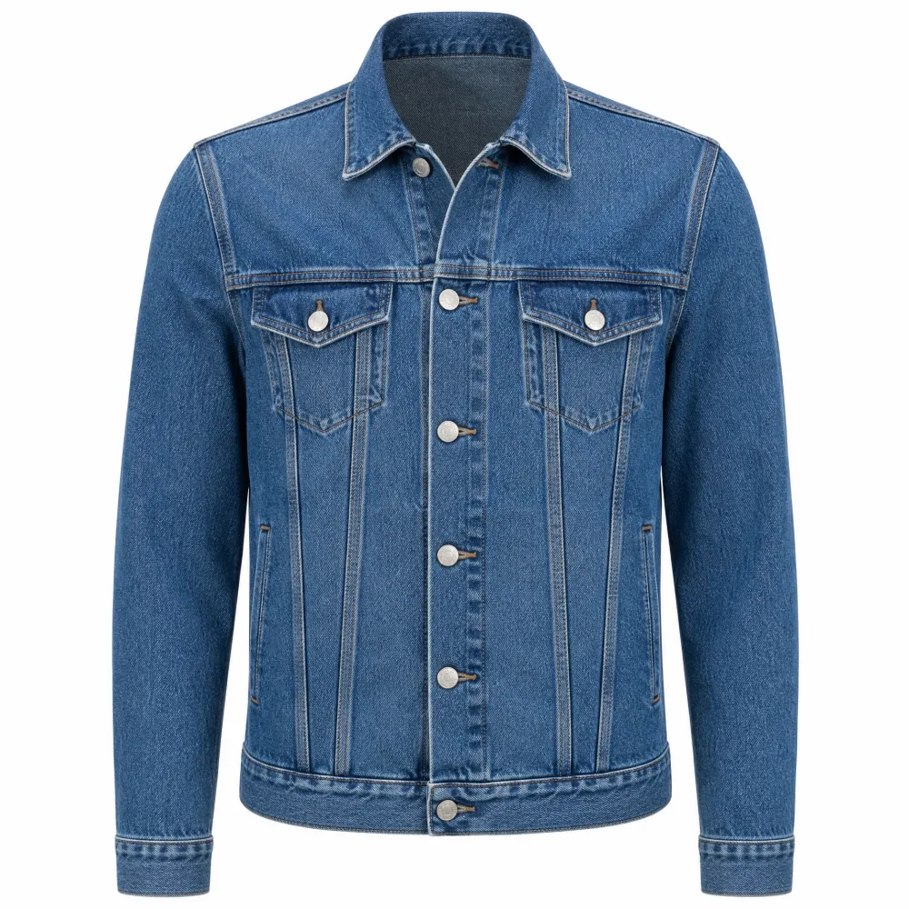 Jaqueta Jeans Azul Clássica